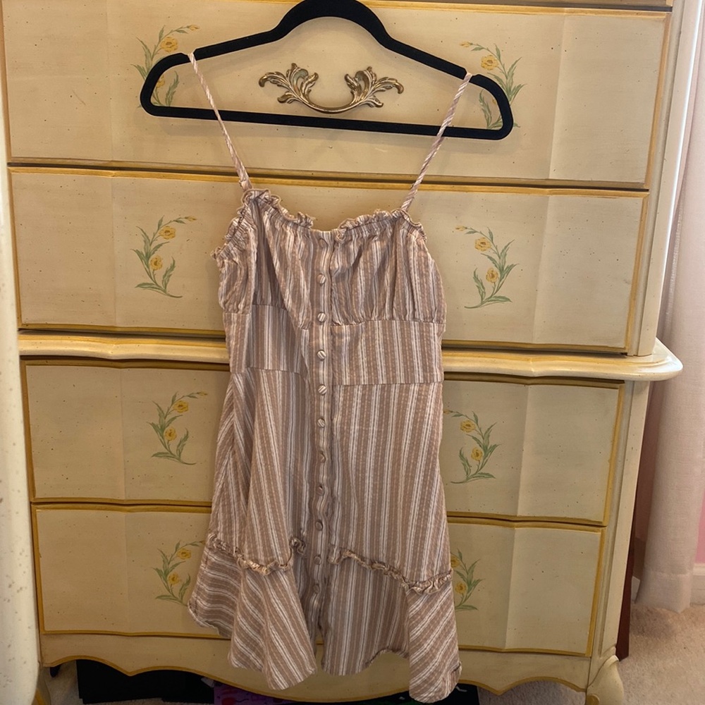 Cute button up dress
